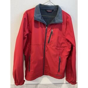 Black Diamond-Double Diamond Red Fleece Lined Ski/Snow Jacket Size XL